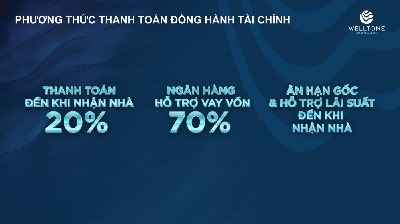 Mua chung cư Welltone trả góp